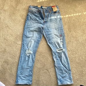 Brand new with tags, Levi wedgie straight jeans